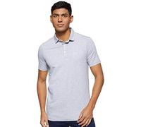 Armani Exchange Herren Poloshirt 8NZF70 8NZF70Z8M9Z, Gr. One Size (Herstellergröße: M), Grau (B09B Heather Grey 3929)