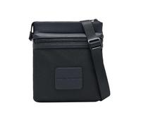 Armani Exchange Herren Sac Bandoulière À Logo One Forme De Boîte, Schwarz, One Size