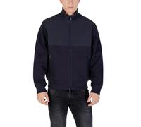 Armani Exchange Herren Sakko Blau mit Reißverschluss und Tas - Größe: L