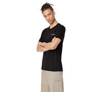 Armani Exchange Herren Short Sleeve Micro Milano/Ny Logo T-Shirt T-Shirt (1er Pack)