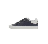 Armani Exchange Herren Side Polka-dot Logo, Back Color Insert, Low top Sneaker, Blue, 41 EU