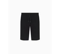 Armani Exchange Herren Stretch Cotton Icon Shorts Hose, Schwarz, X-Klein
