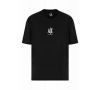 Armani Exchange Herren-T-Shirt mit kleinem Logo, Schwarz, X-Klein