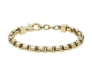 Armani Exchange Herrenarmband aus Edelstahl mit Karabiner-Verschluss
