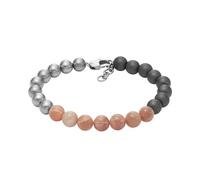 Armani Exchange Herrenarmband aus Edelstahl mit Karabinerhaken- oder Schieberverschluss, Length: 195MM, Width: 8MM