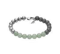 Armani Exchange Herrenarmband aus Edelstahl mit Karabinerhaken- oder Schieberverschluss, Length: 195MM, Width: 8MM