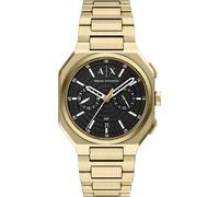 Armani Exchange Herrenuhr Edelstahl gold Herren