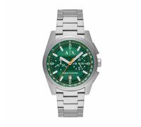 Armani Exchange Herrenuhr, Quarz-Chronographenwerk und 42 mm Gehäusegröße mit Edelstahlarmband