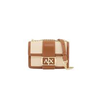 Armani Exchange JODIE Damen Umhängetasche, Natürlicher Ton/Saline, Taille unique