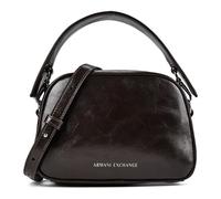 Armani Exchange Keira Schultertasche Leder 18 cm grau