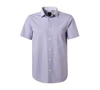 ARMANI EXCHANGE Kurzarmhemd Herren Regular Fit Kurzarm Baumwolle blau, XXL