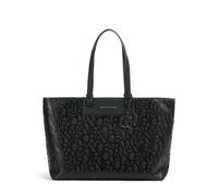 Armani Exchange Liz Monogram L Shopper schwarz, Lederimitat, Damen