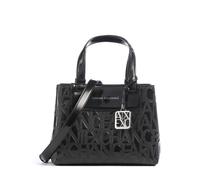 Armani Exchange Liz Patent S Handtasche schwarz, Polyurethan, Damen