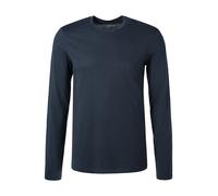ARMANI EXCHANGE Longsleeve Herren Slim Fit Langarm Rundhals Baumwolle blau, L