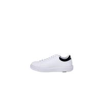 Armani Exchange Male Genuine Leather, Simple Look, Back Printed Logo Sneaker Off White 46