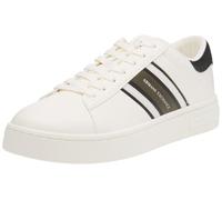 Armani Exchange Male London, Side Stripes, Color Contrast, Sneaker,White,7