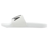 Armani Exchange Man's Mykonos, Kint band, big logo,Slide Sandal Op. white+ black,43