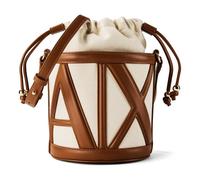 Armani Exchange Marisol Mini Bag Umhängetasche Leder 17 cm braun