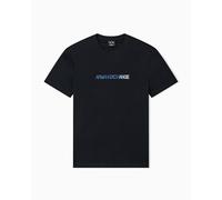 Armani Exchange Embroidered Logo T-Shirt blau marine - L