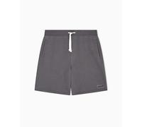 Armani Exchange Men's Cozy, Relaxed fit Side Logo Patch, Shorts, Grey, L
