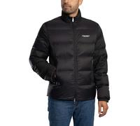 Armani Exchange Men's Essential, Long Cuffed Sleeve Milano-New York Logo Lettering Jacket, Black, M