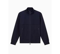 Armani Exchange Herren-Sakko für Herbst/Winter - Blau mit Reißverschluss und Vordertaschen - Größe: L
