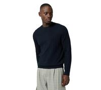 ARMANI EXCHANGE Pullover Herren Comfort Fit Wolle blau, L