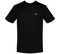 AX ARMANI EXCHANGE Herren T-Shirt - Rundhals, Kurzarm, Logo, Baumwolle Schwarz L