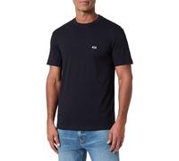Armani Exchange T-Shirt Essential Herren Kurzarm Rundhals Regular Fit Baumwolle Blau S