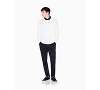 Armani Exchange Zip-Polo Herren Slim Fit Kurzarm Blau Größe M