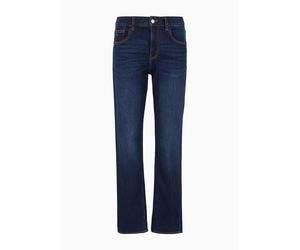 Armani Exchange Men's J13 Slim Fit Comfort Cotton Denim Pants Indigo Denim,28