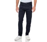 Armani Exchange Men's J13 Slim Fit Stretch Cotton Poly Satin Denim Pants Deep Navy,36