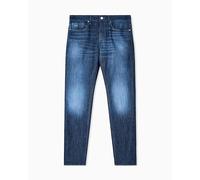 Armani Exchange Men's J14-slim fit, Back Logo Jeans, Blue, 33