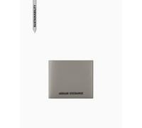 Armani Exchange Men's Madrid, Essential, Metal Logo Bi-Fold