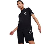 Armani Exchange Mens New Classic Icon Project Basic Must Have Polo Shirt, Blue, XS