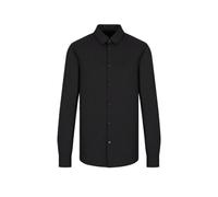 Armani Exchange Langarmhemd 8NZC31_ZN28Z Popeline Stretch Schwarz L Herren