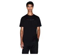 Armani Exchange T-Shirt Xm001280_af10361 Herren Regular Fit Kurzarm Rundhals Baumwolle Schwarz XL