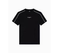 Armani Exchange Men's Short Sleeve Round Collar Front Logo T-Shirt Black XL