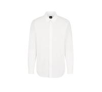 Armani Exchange Men's The Grid, All Over Tonal Logo Shirt Off White,XS