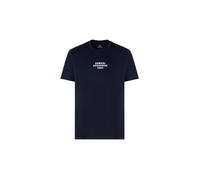 ARMANI EXCHANGE Regular Fit T-Shirt aus reiner Baumwolle in Marine, Größe L