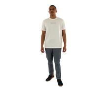 Armani Exchange Men's Utility Edge, Logo Lettering, Embroidered Logo,Regular Fit,White,S