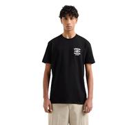 Armani Exchange Men's Utility Edge, Sustainable, Printed Logo Lettering,Regular Fit,Black,M