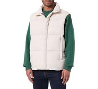 Armani Exchange Men's, zip closure logo patch Down Waistcoat Grey L