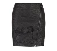 Armani Exchange - Minirock für Damen, Leder (Schwarz) EU 36 / UK 8