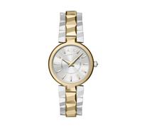 Armani Exchange Montre Femme, mouvement Quartz Deux aiguilles, boîtier 34 mm, Bracelet en Acier inoxydable ou en Cuir