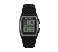 Armani Exchange montre Pour Homme, mouvement LCD et boîtier 42 mm Avec Bracelet en Silicone