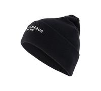 Armani Exchange Mütze Cappello Uomo – Besticktes Logo, Schwarz, Größe UNICA