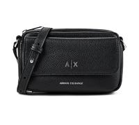 Armani Exchange Nicole Mini Bag Umhängetasche Leder 18 cm schwarz