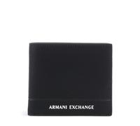 Armani Exchange Pascal Geldbörse schwarz, Lederimitat, Herren