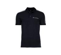 AX ARMANI EXCHANGE Herren Poloshirt - T-Shirt, Logo, einfarbig, Baumwolle Marine M
